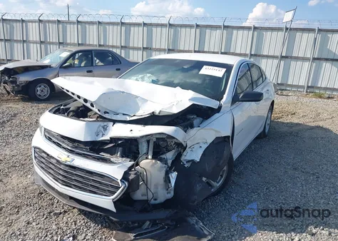 2016 Chevrolet Malibu Ls из США, поврежденный, VIN 1G1ZB5ST0GF181977